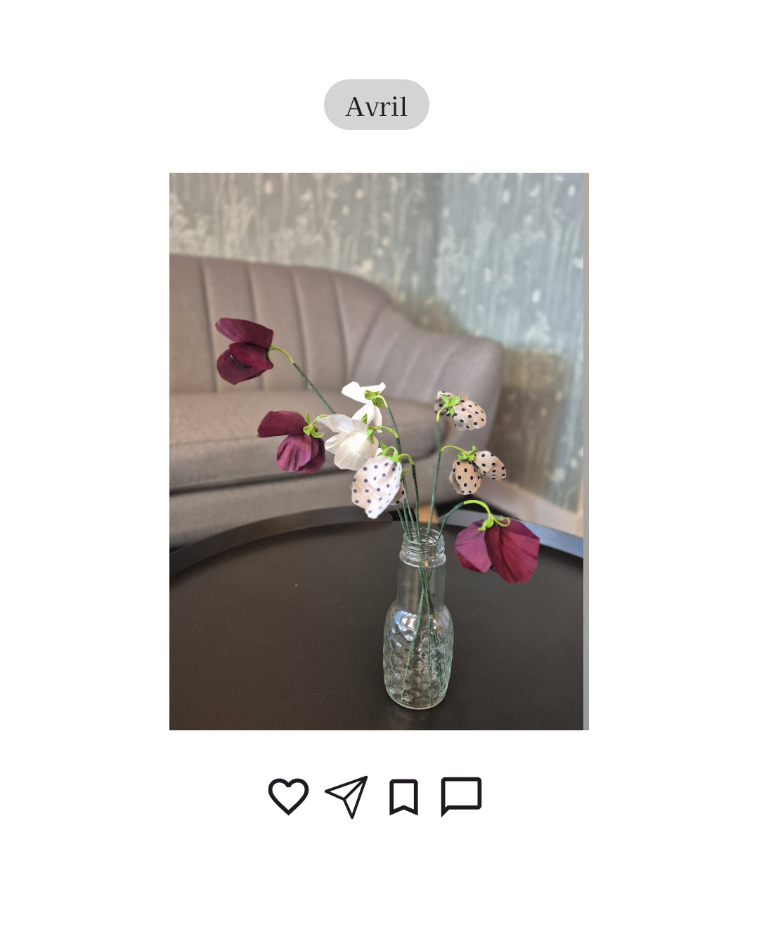 Pois de senteur - fleur de naissance d'Avril