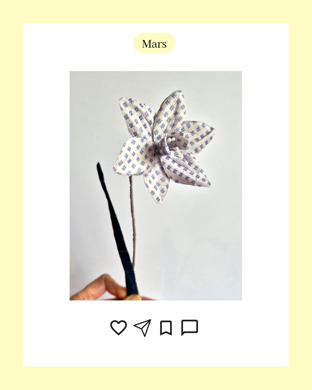 Narcisse / Jonquille - fleur de naissance de Mars