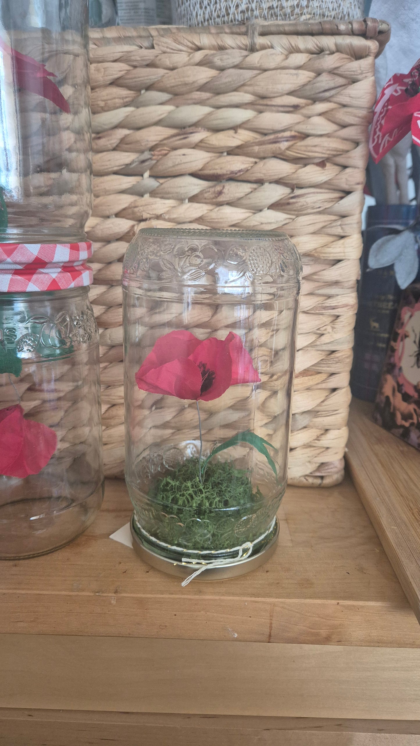 Coquelicot en bocal
