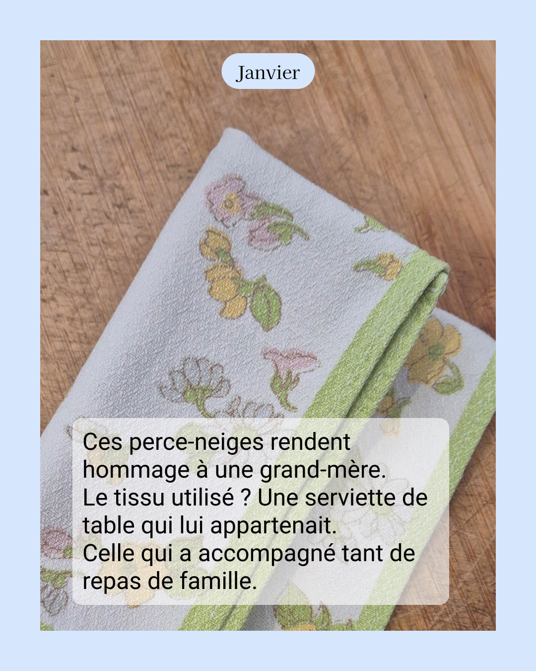 Perce-neige - fleur de naissance de Janvier