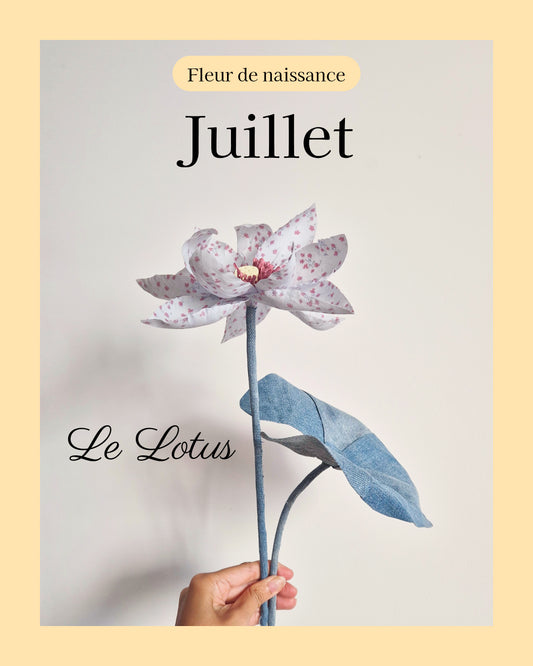Lotus - fleur de naissance de Juillet