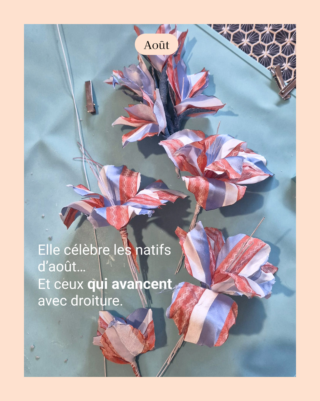 Glaieul - fleur de naissance d'Août
