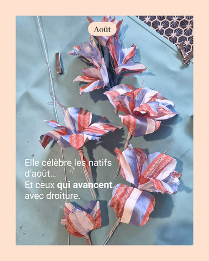 Glaieul - fleur de naissance d'Août