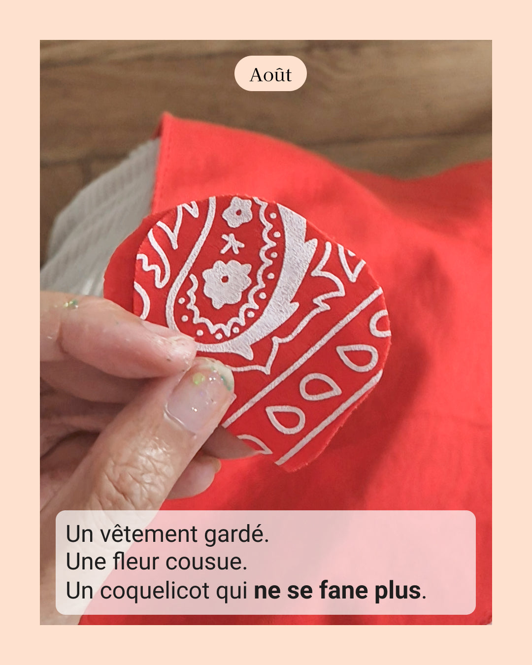 Coquelicot - fleur de naissance d'Août