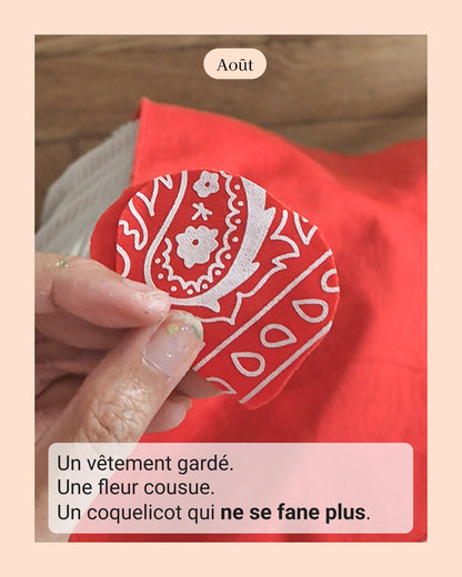 Coquelicot - fleur de naissance d'Août