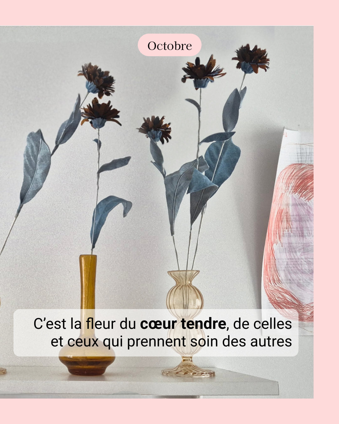 Chrisanthème - fleur de naissance d'Octobre