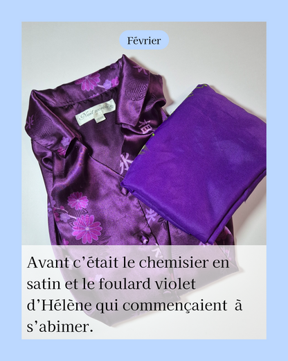 Violette - fleur de naissance de Février