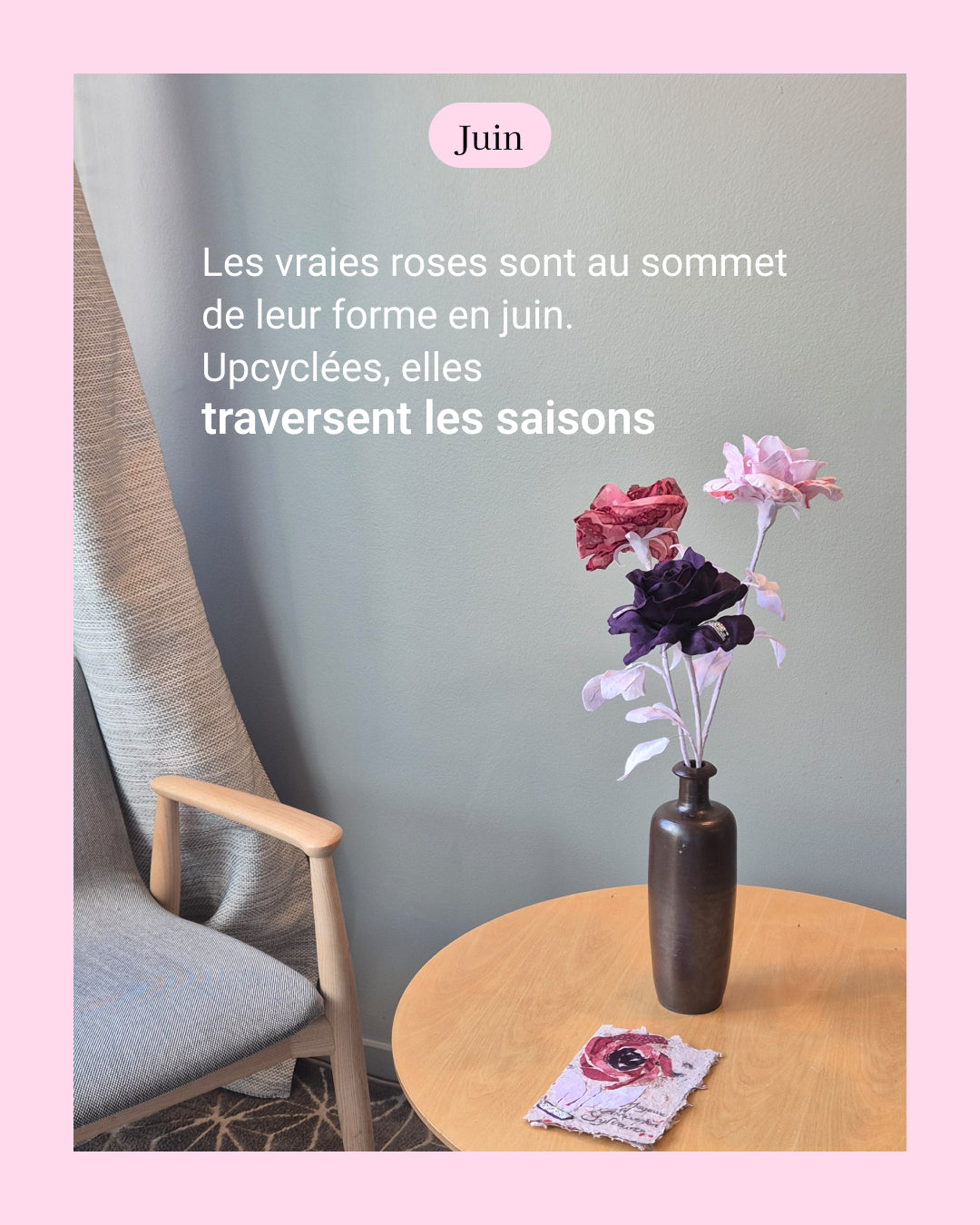 Rose - fleur de naissance de Juin