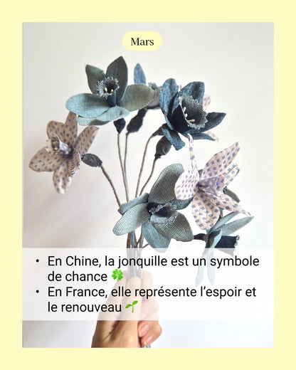 Narcisse / Jonquille - fleur de naissance de Mars