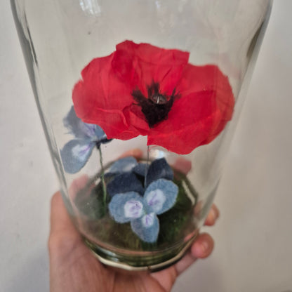 Coquelicot en bocal