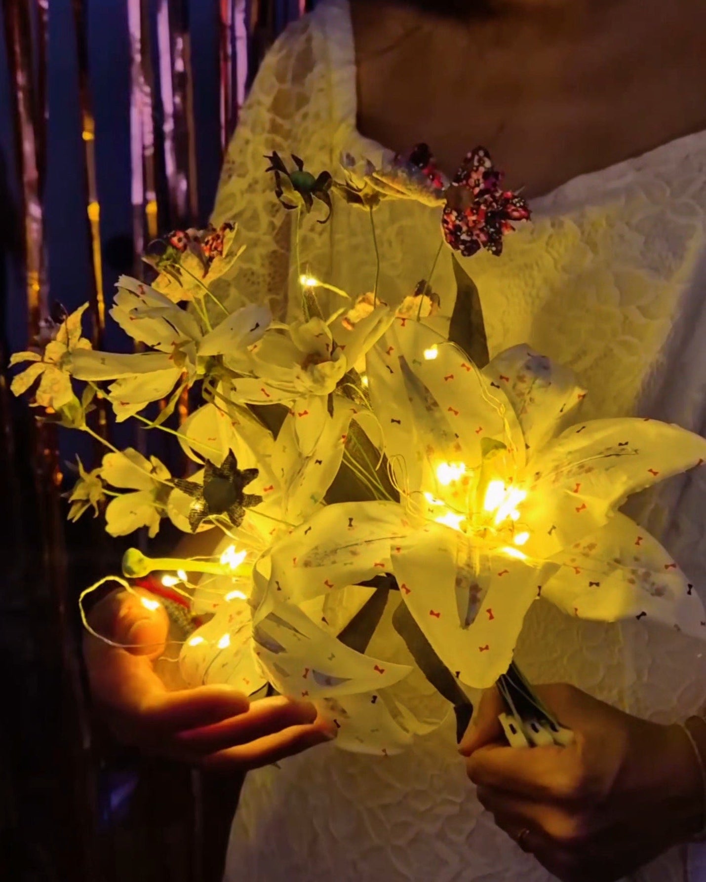 Bouquet de lys féerique