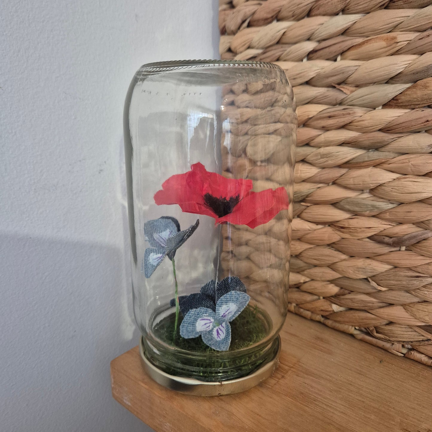 Coquelicot en bocal