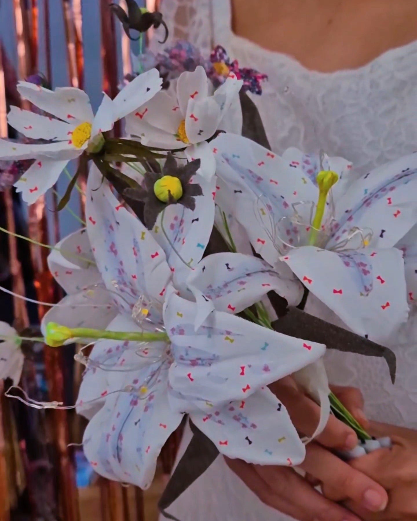Bouquet de lys féerique