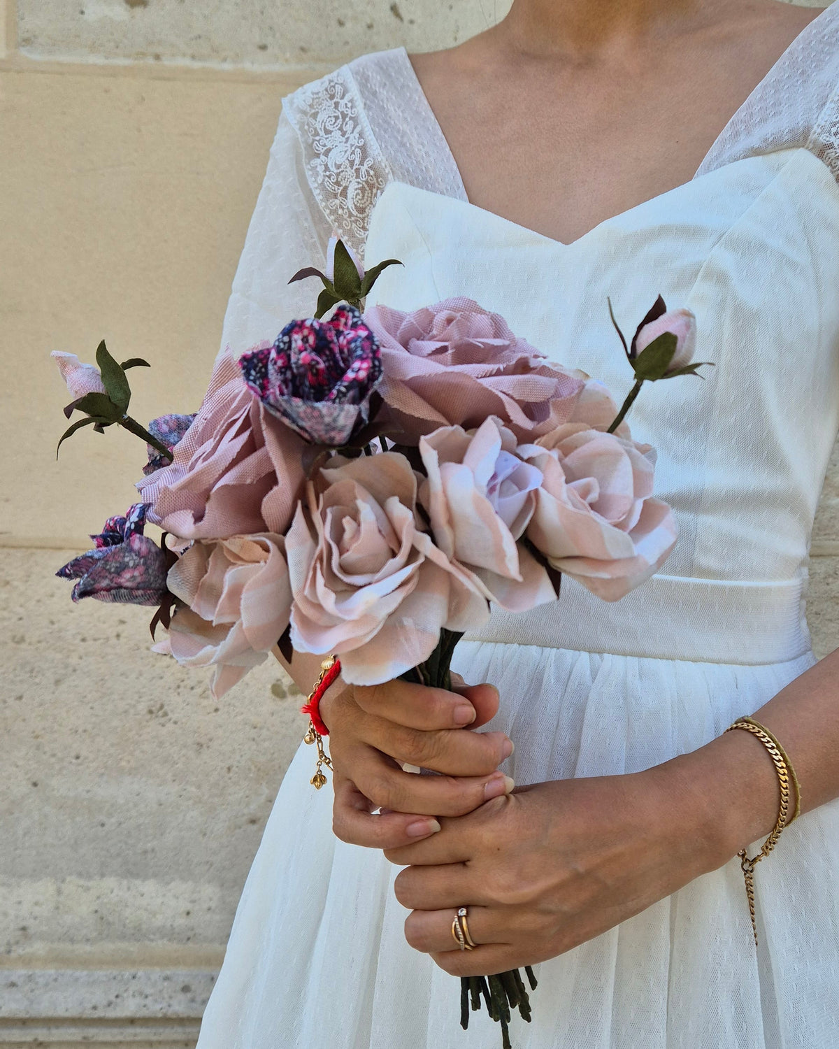 Bouquet de roses de taille divers