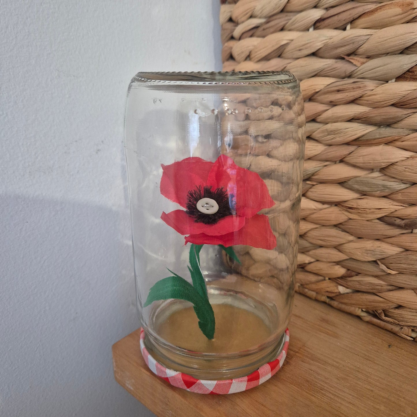 Coquelicot en bocal