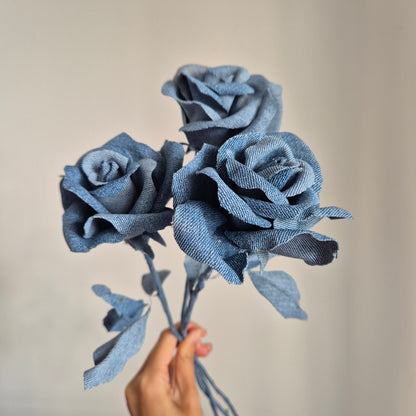 Rose en jean