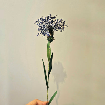 Bleuet éternel en tissu upcyclé - symbole national