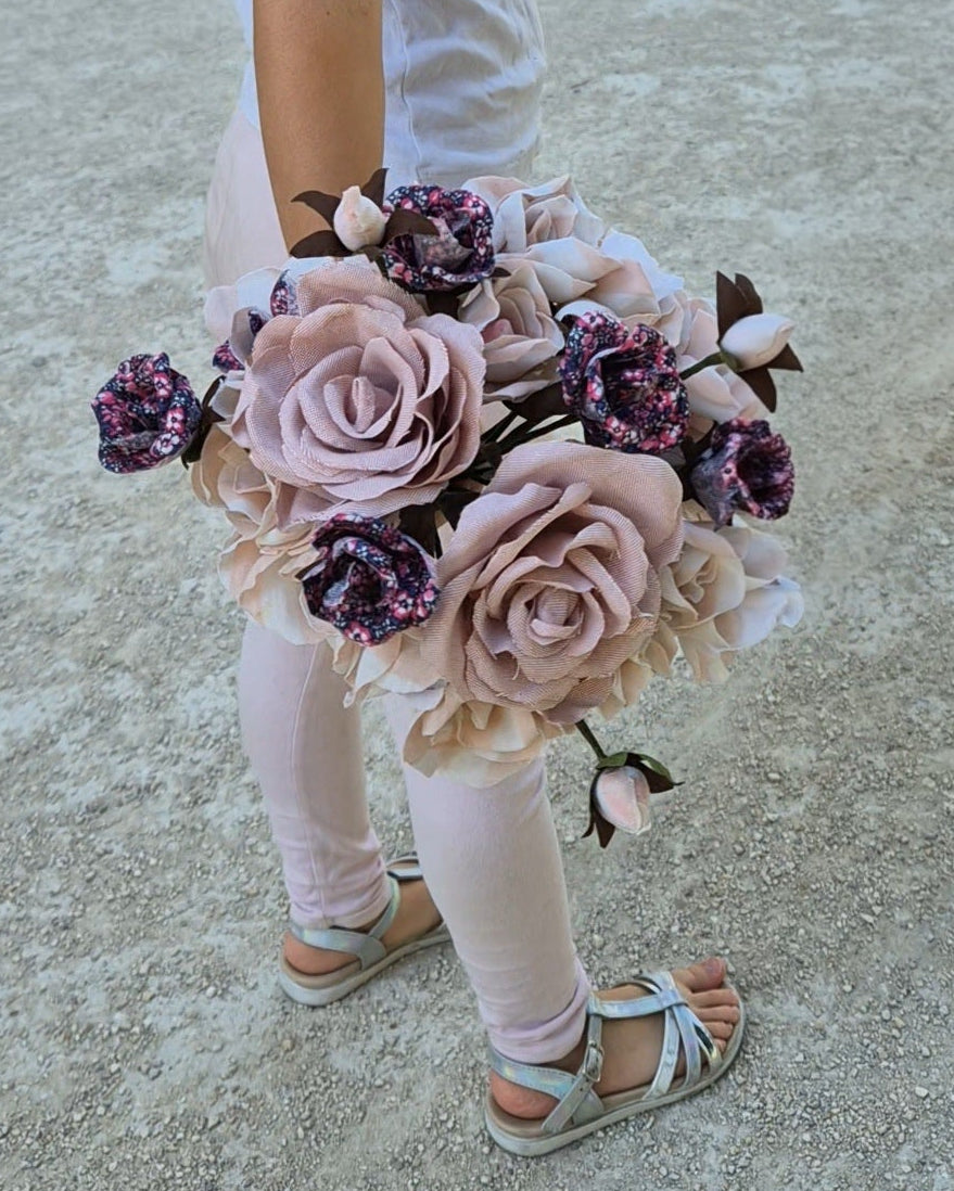 Bouquet de roses de taille divers