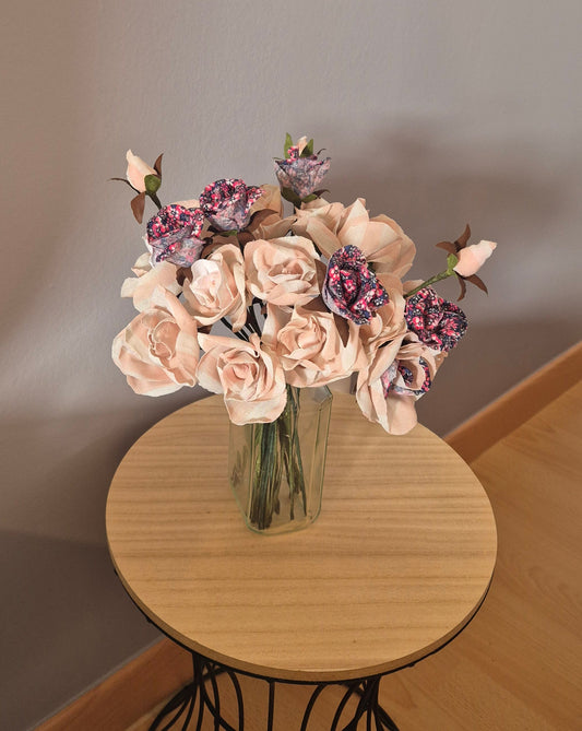 Bouquet de petites roses