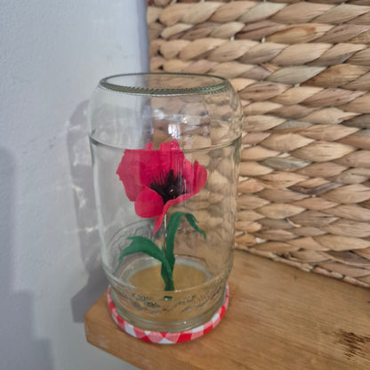 Coquelicot en bocal