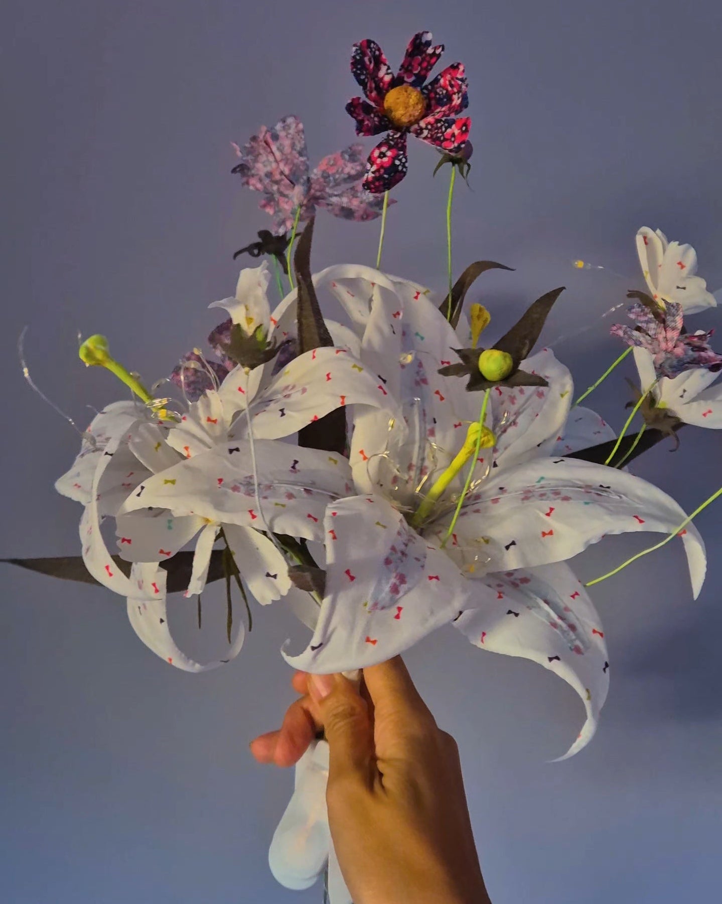 Bouquet de lys féerique