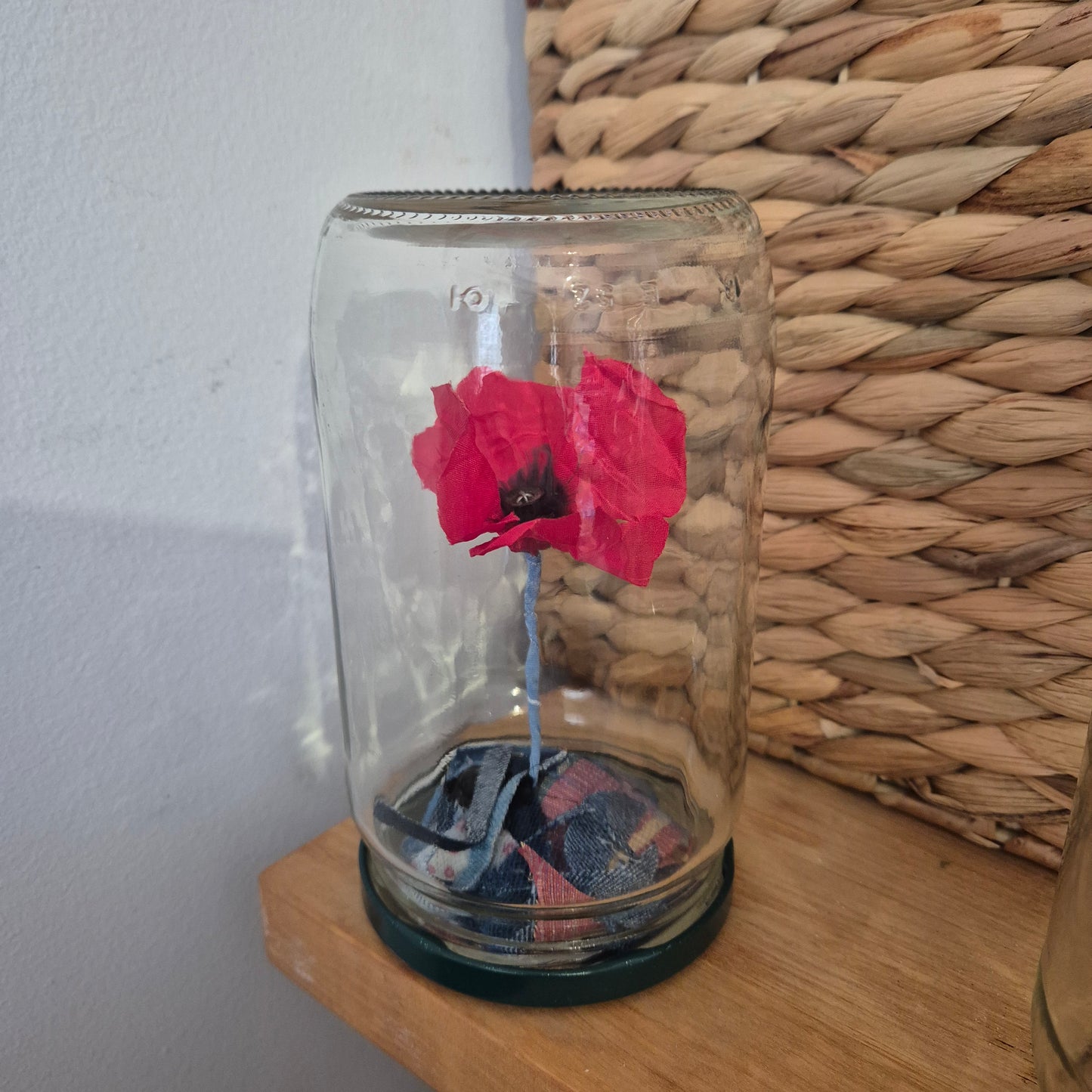 Coquelicot en bocal